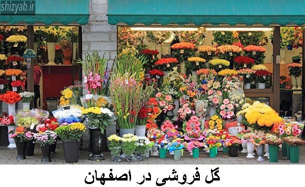 گل فروشی در اصفهان
