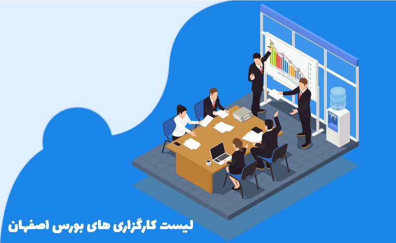 لیست کارگزاری های بورس اصفهان