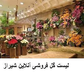 لیست گل فروشی آنلاین شیراز